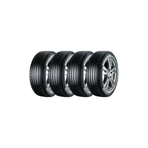 Kit 4 pneus 195/55 R16 Continental ContiPremiumContact 5 87H